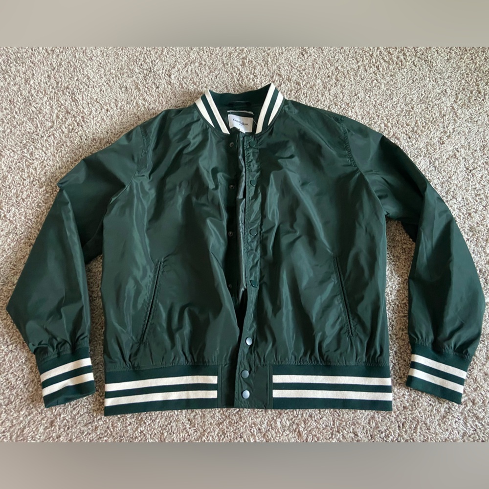 Goodfellow&co Men’s bomber jacket size XL target brand green